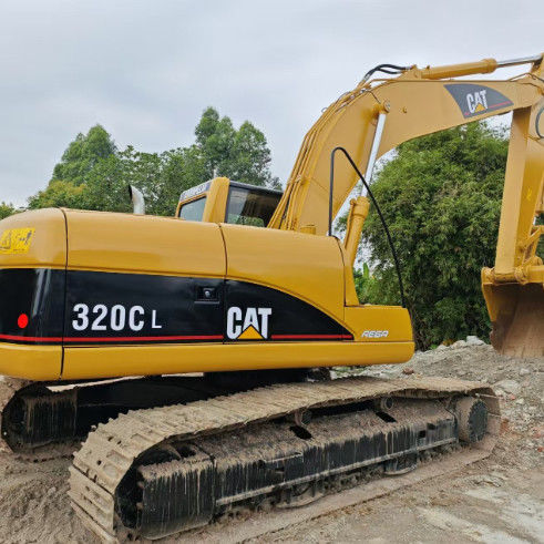 Wykorzystany bagator CAT 320C L 5-5km/h Prędkość jazdy 6-4L Wydajność silnika