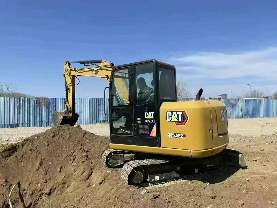 Używany CAT 305 Mini Excavator Niski czas pracy Zweryfikowany 1 rok gwarancji Certyfikowany CE Niezawodny