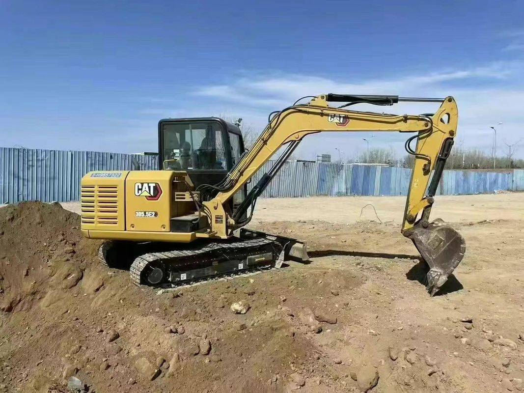 Używany CAT 305 Mini Excavator Niski czas pracy Zweryfikowany 1 rok gwarancji Certyfikowany CE Niezawodny