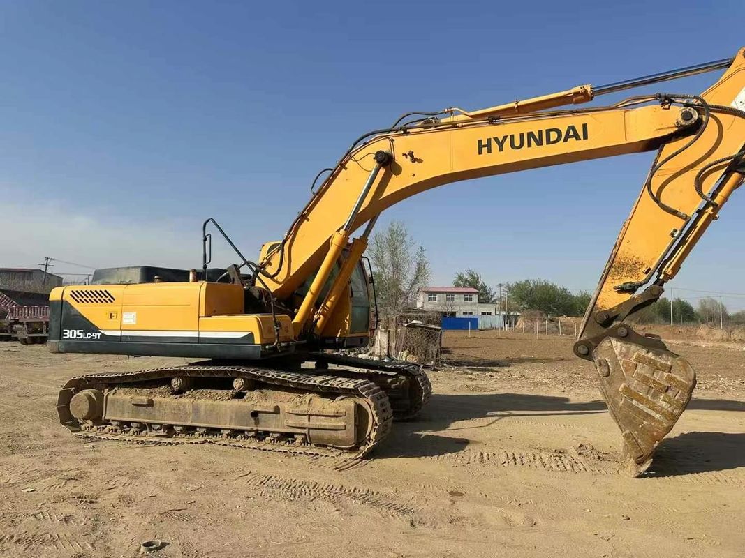 Używany Hyundai 305LC-9T Grabarz Niezawodny stan grabarza do ciężkich prac budowlanych