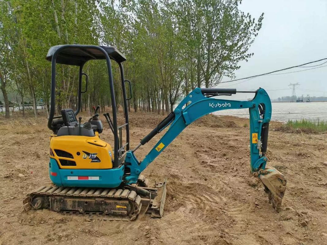 Używany Kubota U15 Mini Excavator używany sprzęt do przemieszczania ziemi gotowy do pracy
