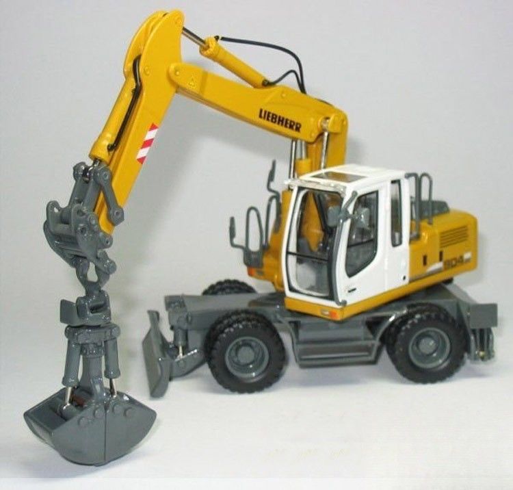 1/50 Liebherr A904C Model koparki kołowej Metalu odlewanego do zbierania z wiadrem 58004