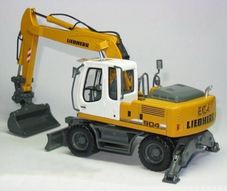 1/50 Liebherr A904C Model koparki kołowej Metalu odlewanego do zbierania z wiadrem 58004
