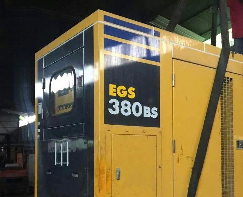 Komatsu EGS380BS 1/50 Model silnika generatora stopów Maszyny budowlane do odlewu drukowanego