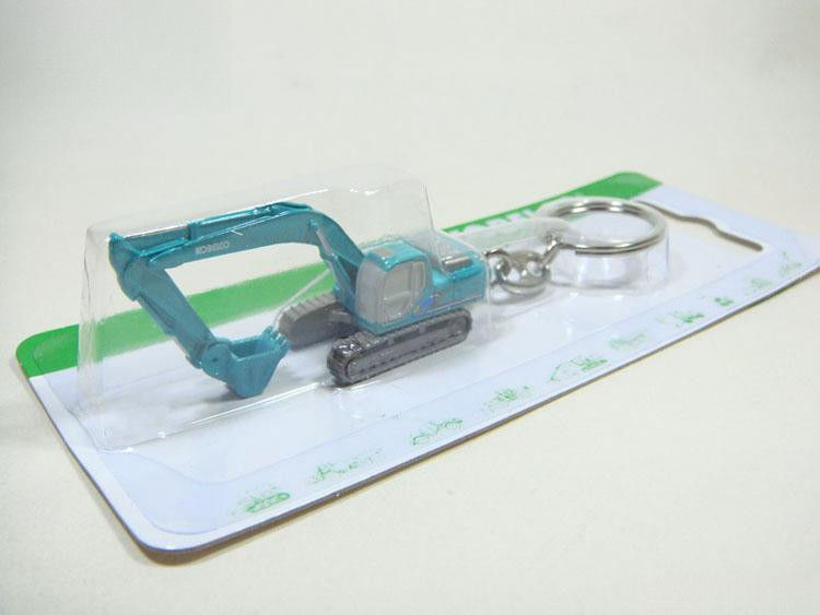 Łańcuch kluczowy wykopalnika Dwufunkcyjny Miniaturowy Model Kolekcjonerski Podarunek 2,8 cm Realistyczny Design Trwały