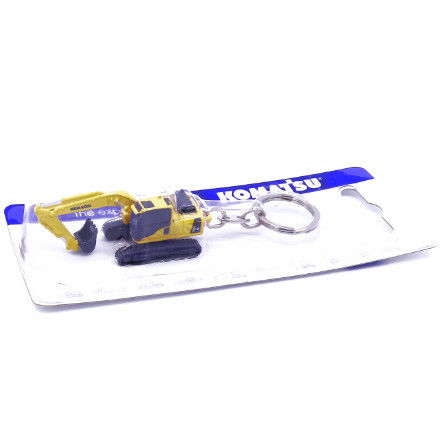 Łańcuch kluczowy wykopalnika Dwufunkcyjny Miniaturowy Model Kolekcjonerski Podarunek 2,8 cm Realistyczny Design Trwały