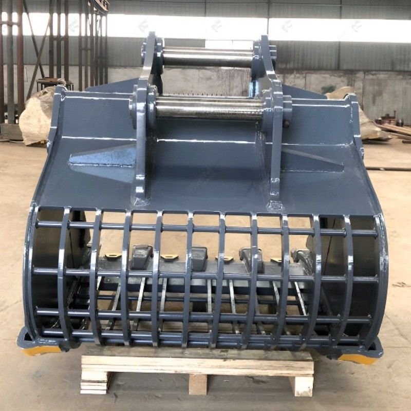 Specjalistyczny 30 Ton Excavator Backhoe Skeleton Riddle Rib Bucket Heavy Duty Sorting