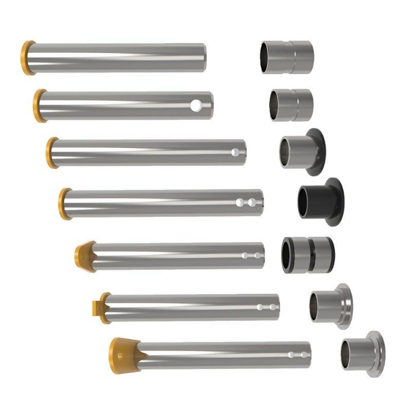 Tuleje sworzni gąsienic ciężkiego sprzętu 45mm do koparki ładowarki ze stali stopowej, sworznie łyżki Pc120 Pc200 Ex200