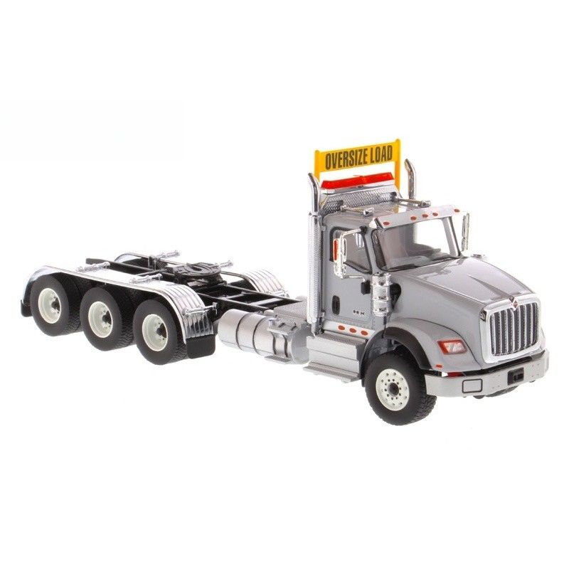 DM International HX620 Tri-Axle Amerykański Model Ciężarówki Platformy 1/50 Skala Odlew Kolekcjonerski 71011