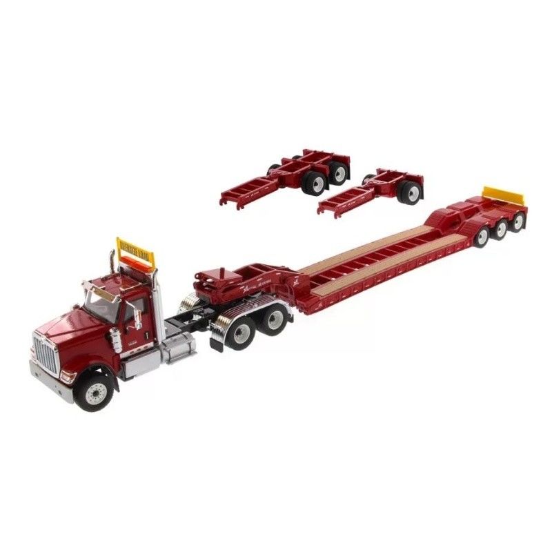 Diecast Masters International Flatbed Truck DM TRAILER Głowa pojemnika ze stopu 71016 w skali 1:50