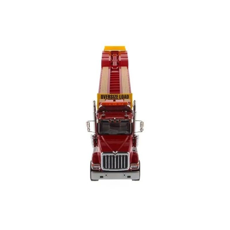 Diecast Masters International Flatbed Truck DM TRAILER Głowa pojemnika ze stopu 71016 w skali 1:50