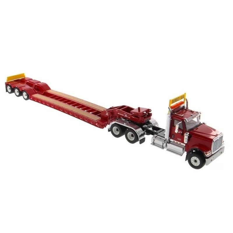 Diecast Masters International Flatbed Truck DM TRAILER Głowa pojemnika ze stopu 71016 w skali 1:50