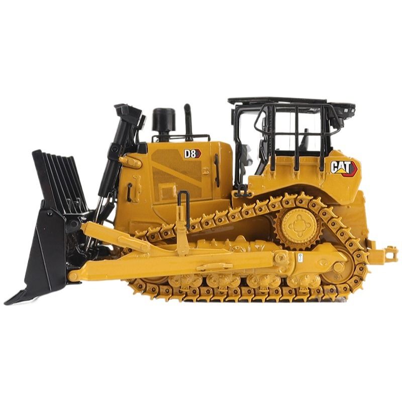Ciężkie urządzenie D8 Dozer Bulldozer z przymocowaniem do skraplacza 1:50 Scale Diecast Alloy Model 85758