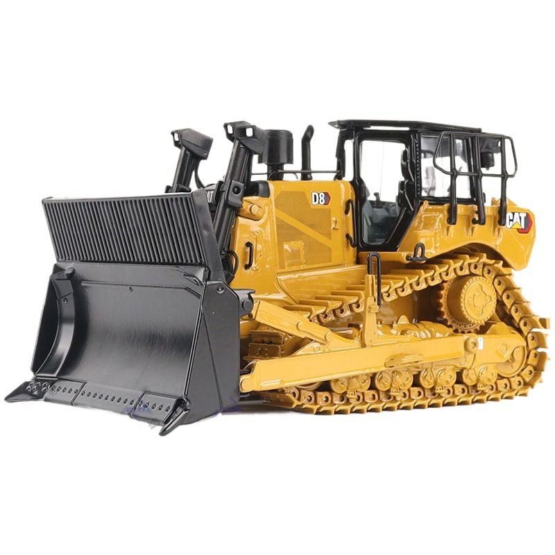 Ciężkie urządzenie D8 Dozer Bulldozer z przymocowaniem do skraplacza 1:50 Scale Diecast Alloy Model 85758