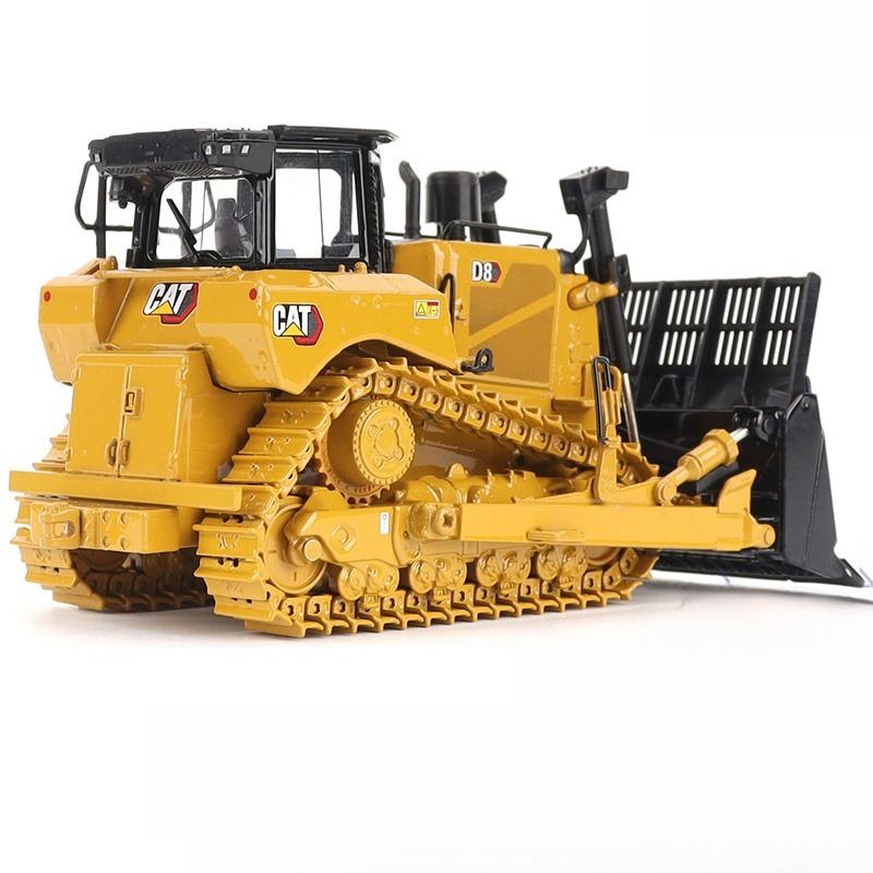 Ciężkie urządzenie D8 Dozer Bulldozer z przymocowaniem do skraplacza 1:50 Scale Diecast Alloy Model 85758
