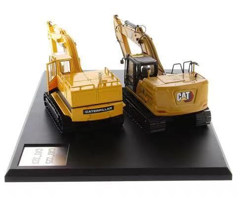1:50 Ekskawator w skali DM Zestaw Pojazd budowlany Nowy 323 Stopek inżynieryjny Model 85715