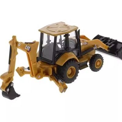 1/64 Skala Odlewane Modele Maszyn Budowlanych Koparka Ładowarka Ze Stopu Metalu Model Pojazdu Budowlanego 85765