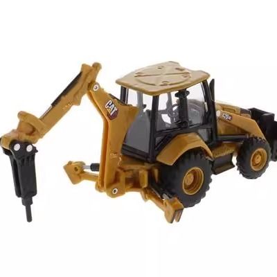 1/64 Skala Odlewane Modele Maszyn Budowlanych Koparka Ładowarka Ze Stopu Metalu Model Pojazdu Budowlanego 85765