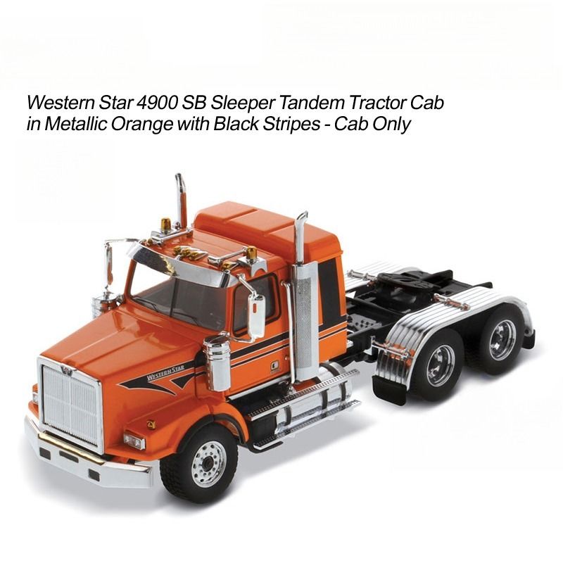DM Western Star 4900 SB International 2-osiowa amerykańska ciężarówka z platformą 1/50 Model 71063