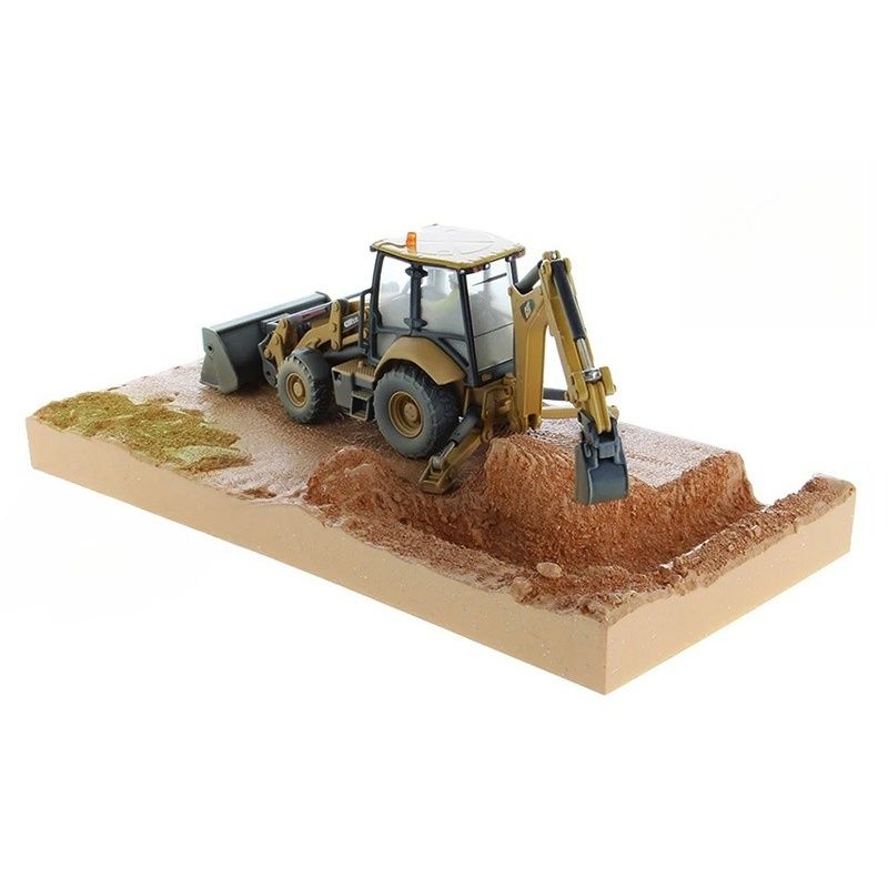Diecast Masters 420F2IT Skid Steer Loader Koparka Ładowarka Wykończenie Błotną Farba Model DM Limited 85755 1/50