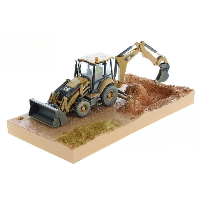 Diecast Masters 420F2IT Skid Steer Loader Koparka Ładowarka Wykończenie Błotną Farba Model DM Limited 85755 1/50