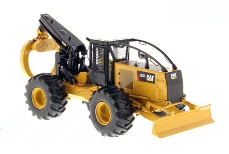 DM 555D Skidder na kółkach 1:50 Scale Diecast Logging Machine Model 85932 Kolekcjonarna zabawka