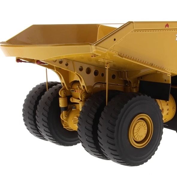 Maszyny do odlewania maszynowym 1:50 CAT 798AC Super duże ciężarówki do transportu górniczego Model 85671