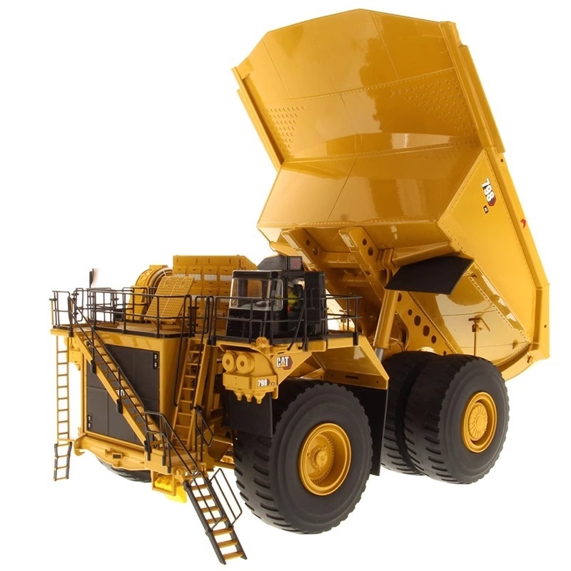 Maszyny do odlewania maszynowym 1:50 CAT 798AC Super duże ciężarówki do transportu górniczego Model 85671