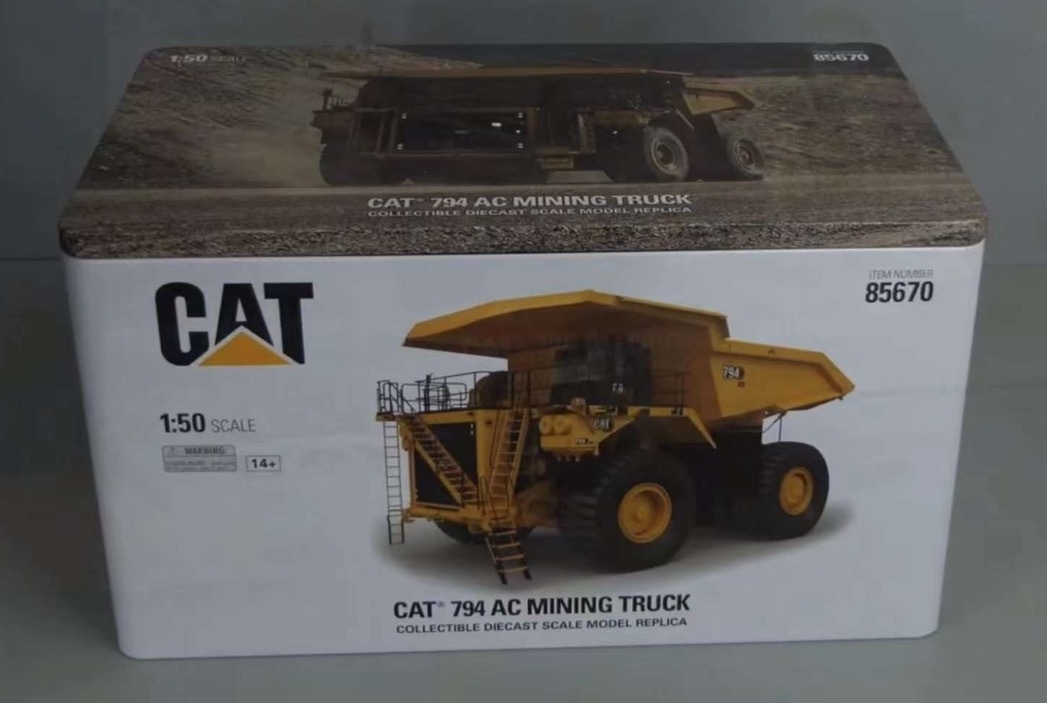 Diecast Masters 1:50 Skala CAT 794AC Super duża ciężarówka górnicza Transportator ciężarówka składowa Model 85670
