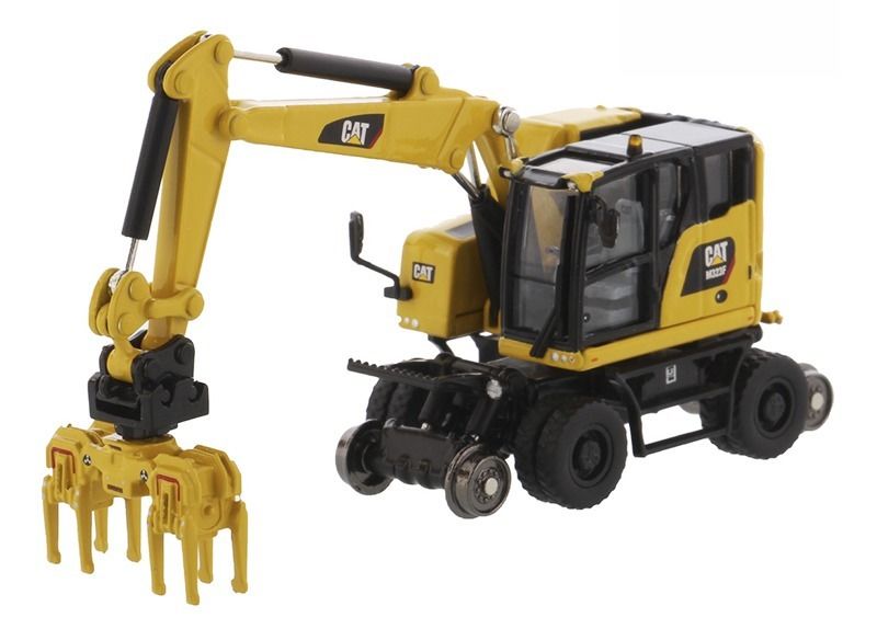 DM M323F Hydraulic Wheel Excavator Diecast Engineering Model 85656 1:87 z 2 narzędziami