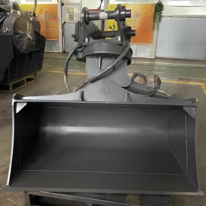 Przymocowanie wiadra obracającego się z nachyleniem wykopalnika na zamówienie dla ciężkich wykopalników o wadze od 1 do 30 ton