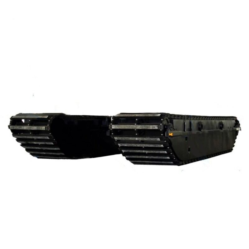 Niestandardowe podwozie amfibia do koparki 10-45 ton, pływające pontony, gąsienicowe podwozie do projektów pogłębiania terenów podmokłych