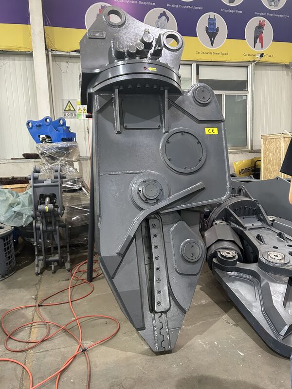 Fabryka Niestandardowe ciężkie grabiarki hydrauliczne złomu metalu Shear Stare samochody Statek Shear ostrze ostrze 360° rotacji stalowych rur Bar Shear