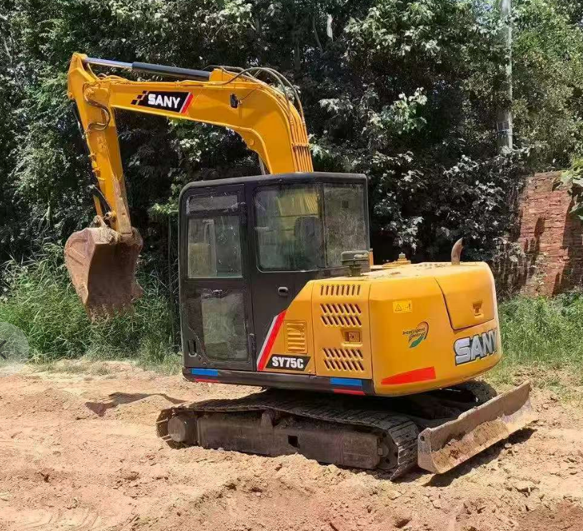Mini mała używana koparka SANY SY50C SY50 SY55 SY65 SY70 SY75 6 ton oryginalna chińska 80% nowa koparka/koparka