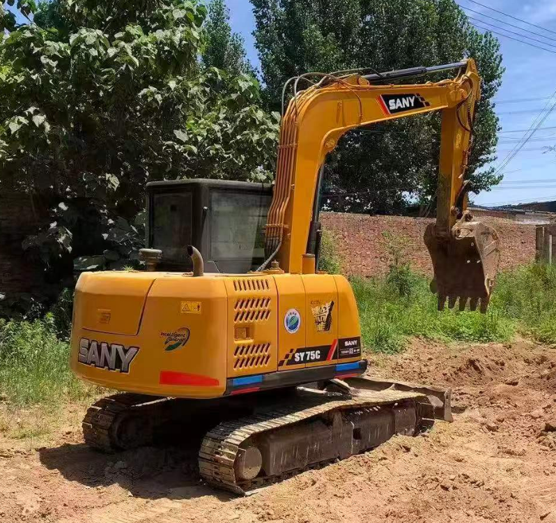Mini mała używana koparka SANY SY50C SY50 SY55 SY65 SY70 SY75 6 ton oryginalna chińska 80% nowa koparka/koparka