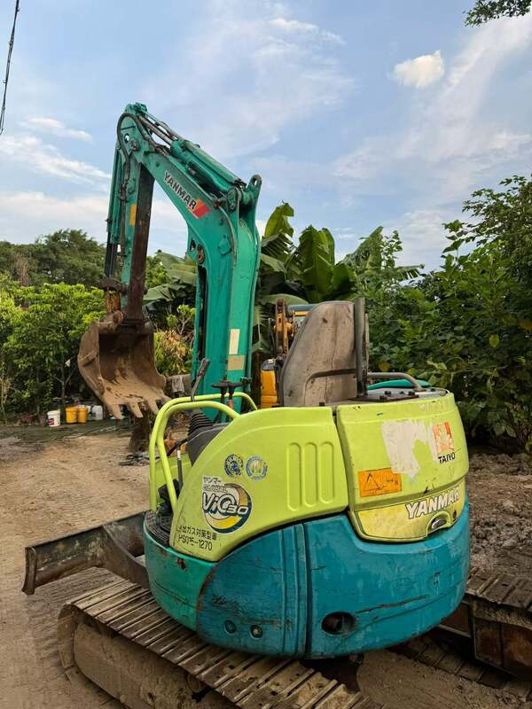 Stosowany używany YANMARR Vio30 3 Tonowy Mini Excavator w magazynie na sprzedaż